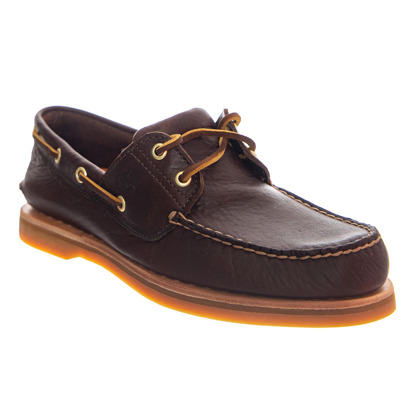 CFTB Boat Shoe DK BRN F Grain - Scarpe Uomo Marroni TB0A2NUP W011 TIMBERLAND 