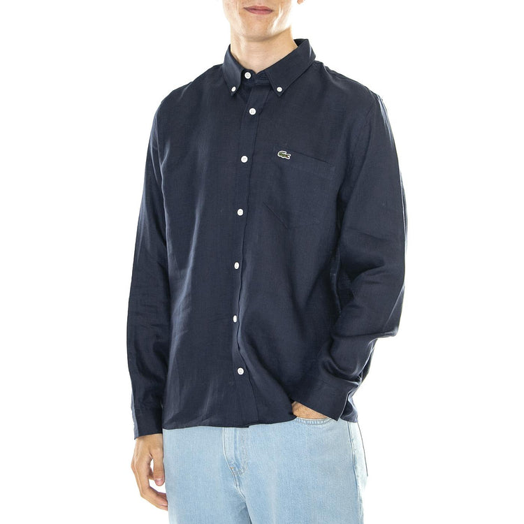 M' Camicia M/L 166 - Camicia Uomo Blu CH5692-166  LACOSTE 