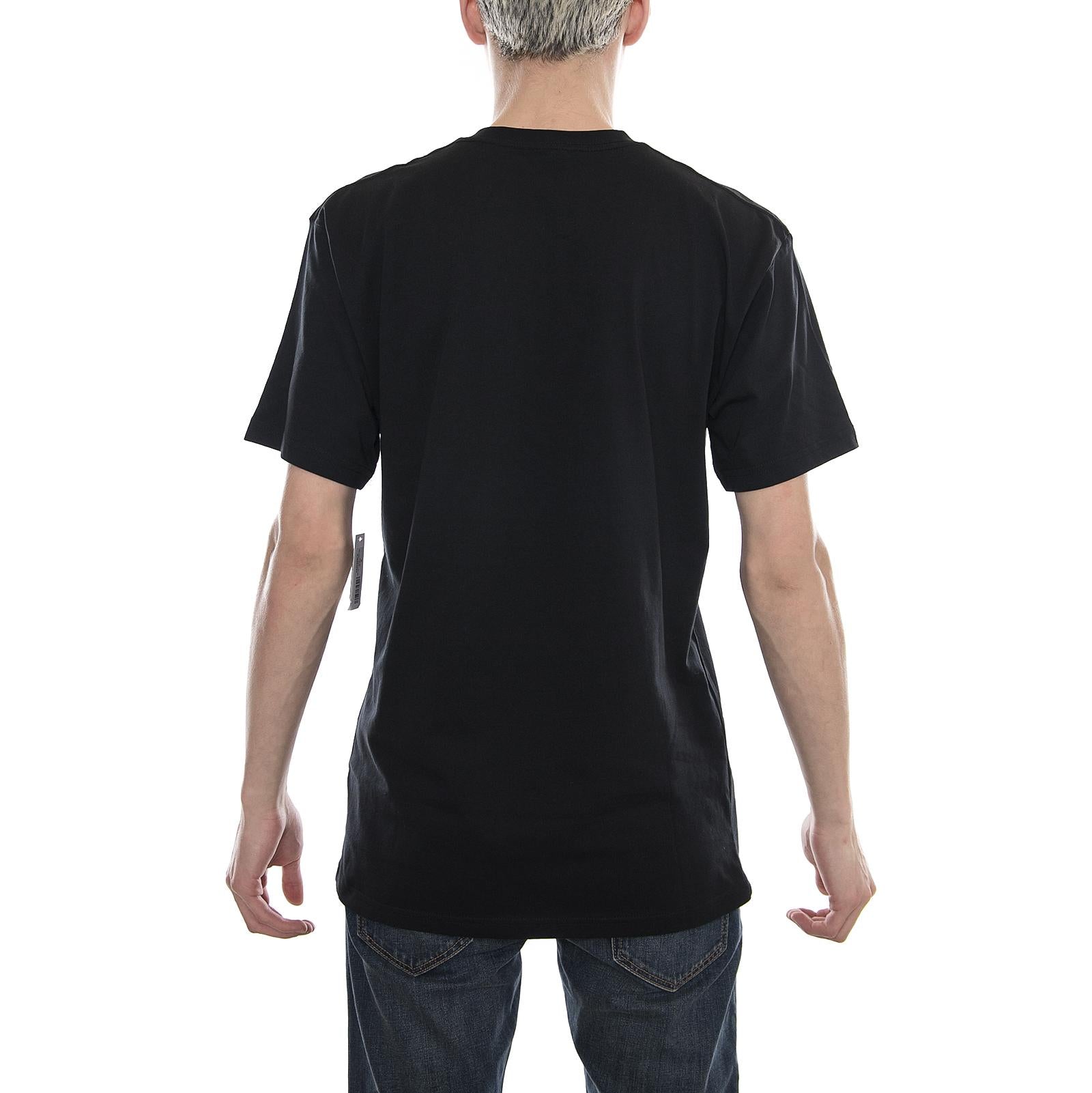 MN LEFT CHEST LOGO T BLACK VA3CZEBLK  VANS 