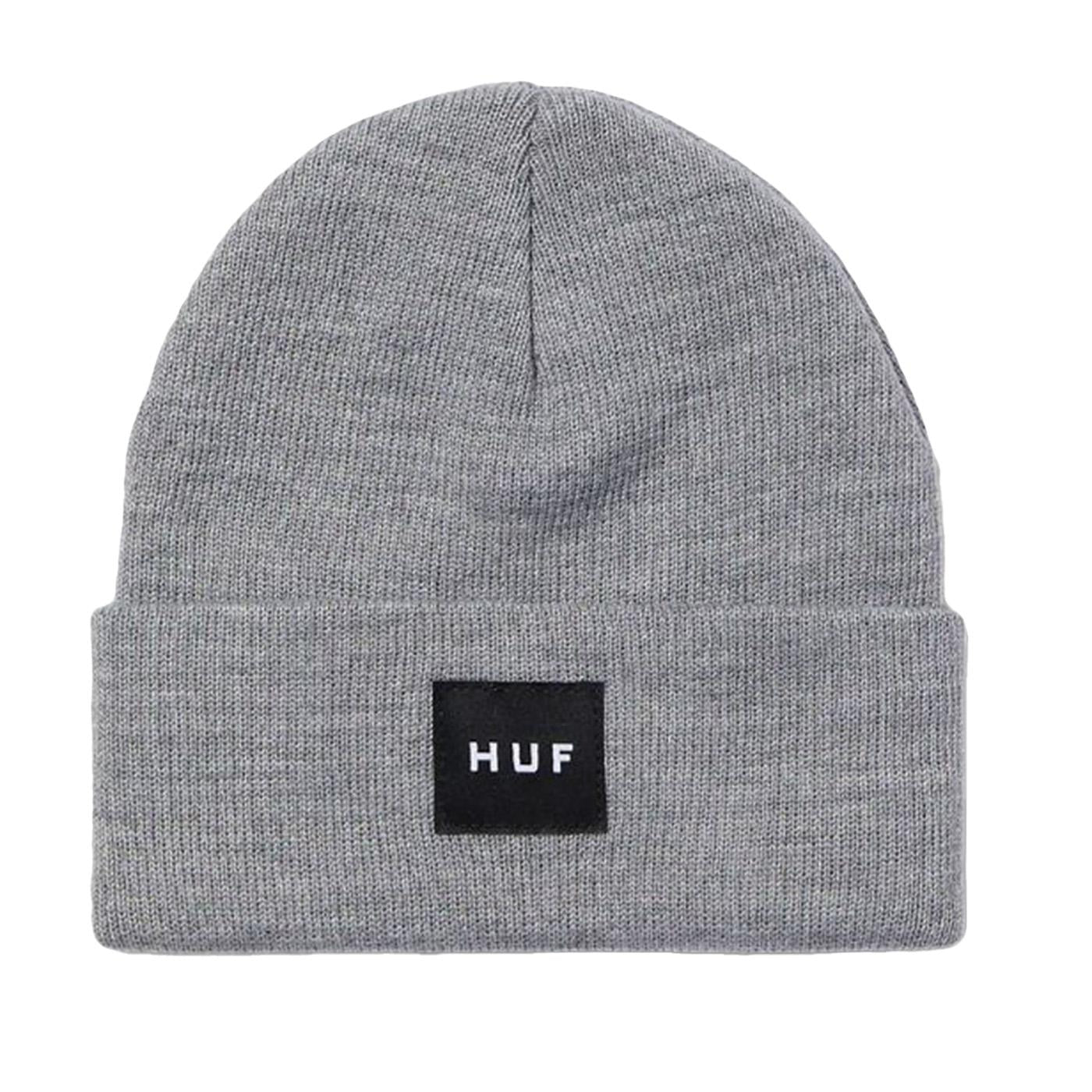 Set Box Beanie Heather Grey - Cappellino Grigio in Maglia BN00135 HGR HUF 