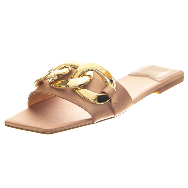 W' Park Gold Satin  Sandals - Sandali Donna Oro JC-PARK-GLD  JEFFREY CAMPBELL 