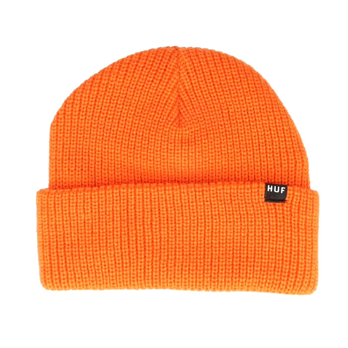 Essentials Usual Beanie Safety Orange - Cappellino a Cuffia Arancione BN00060-SAFOR  HUF 