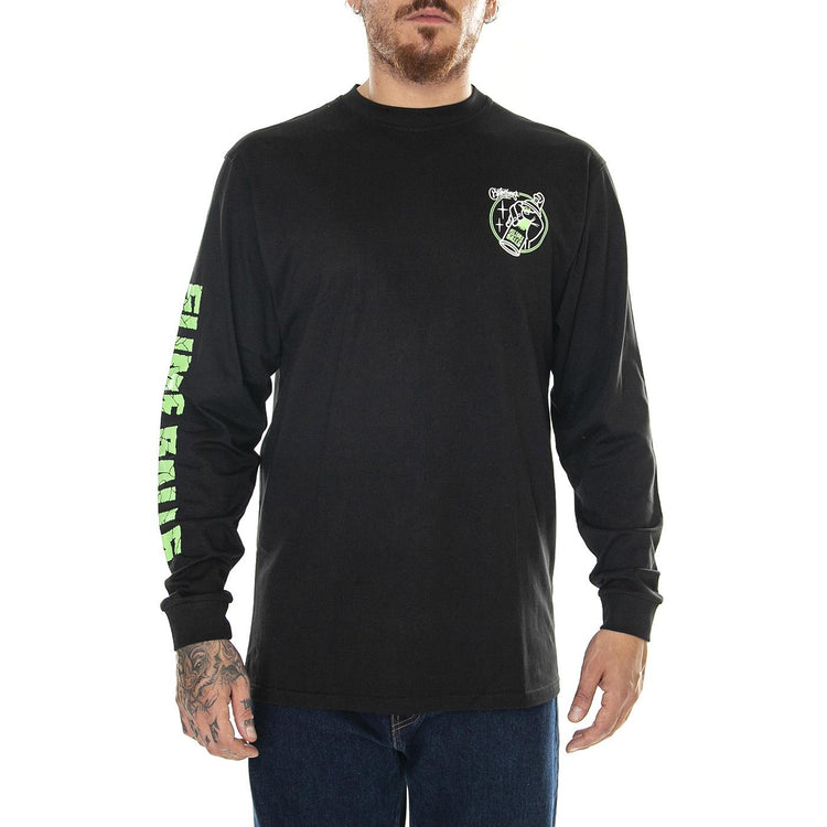  Mike Giant Van L/S Black  SANTA CRUZ 