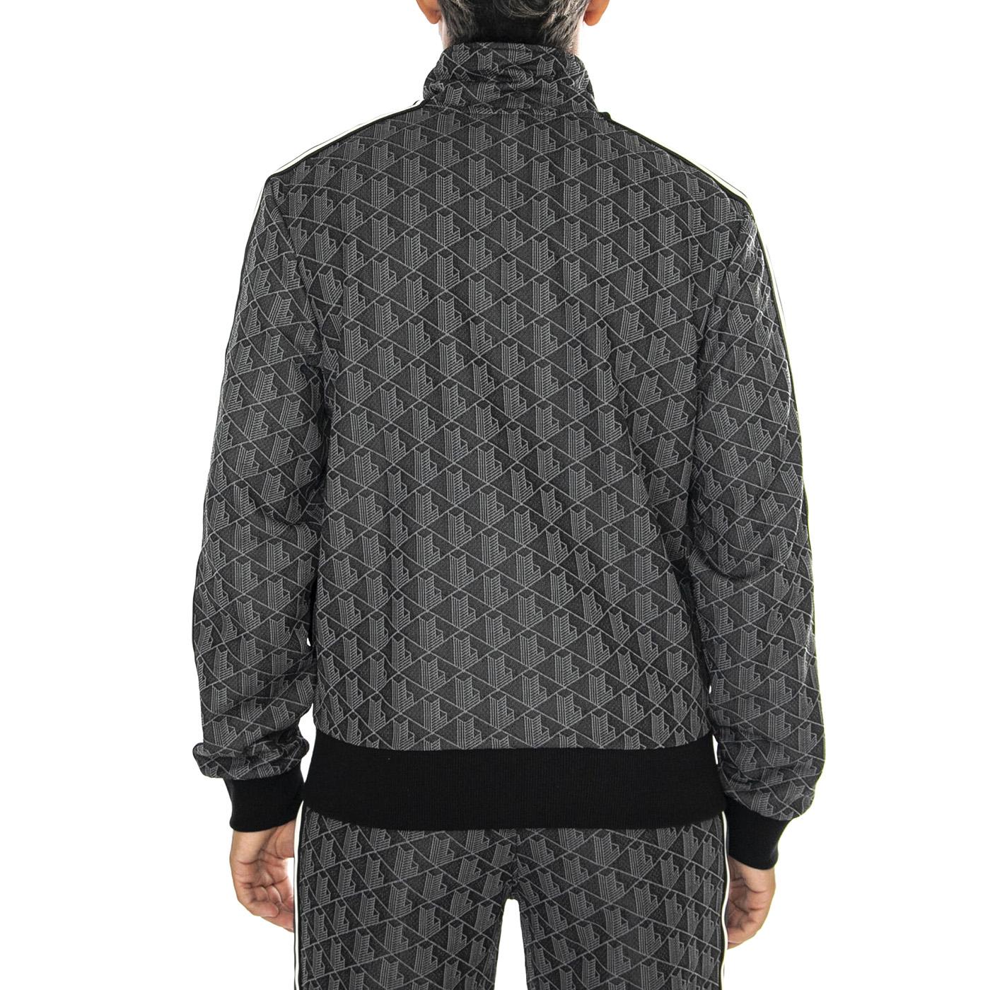 Sweatshirt SH1368-4PC Multicolor - Felpa con Zip Uomo Nera SH1368-4PC  LACOSTE 