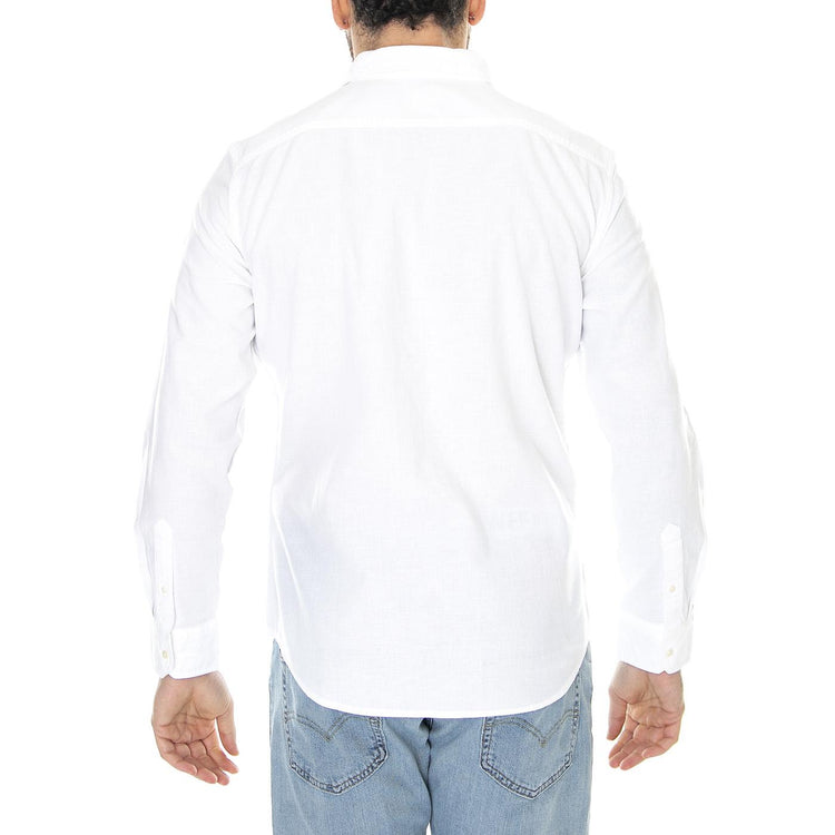 LS Battery Hm Shirt Slim White Neutral - Camicia Uomo Bianca 86625-0002  LEVIS 