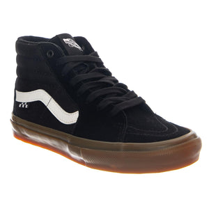 Skate SK8-HI Black Shoes - Scarpe Stringate Collo Alto Uomo Nere VN0A5FCC B9M1 VANS 