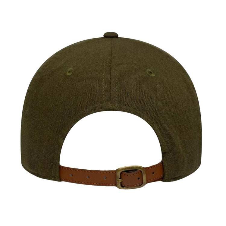 LINEN 9TWENTY® LOS ANGELES DODGERS Olive - Cappellino con Visiera Verde 60771837 NOV NEW ERA 