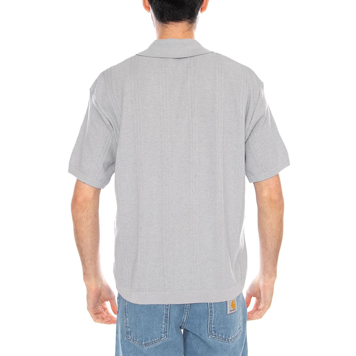 Luis Buttoned Polo Grey - Polo Uomo Grigia I036562.91.00. 91,00 EDWIN 