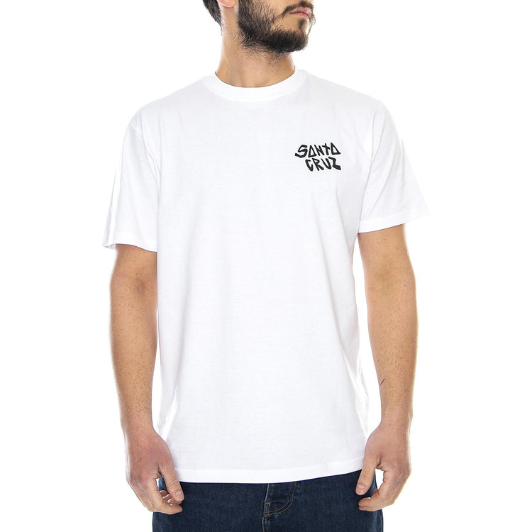  Black Magic Hand T-Shirt White  SANTA CRUZ 