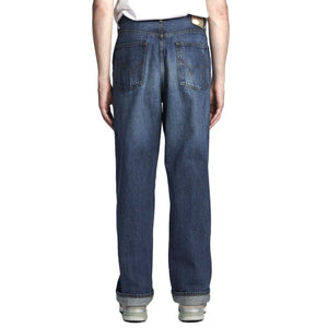 Wide Pant Dark Used - Pantaloni Denim Jeans Uomo Blu I032085.01.NB.32  EDWIN 