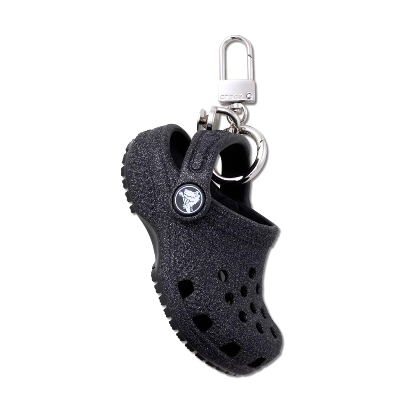 Classic Glitter Clog Bag Charm - Portachiavi Crocs Multicolore CR.213198 BLK CROCS 