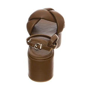 Braided - Sandali Donna Marroni JCSJCD050202-BRO  JEFFREY CAMPBELL 