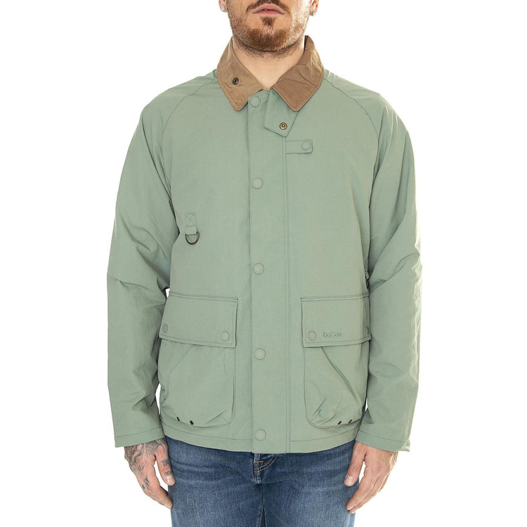 Utility Summer Spey Showerproof Agave Jacket - Giacca Uomo Verde SS24-MSP0093-GN31  BARBOUR 