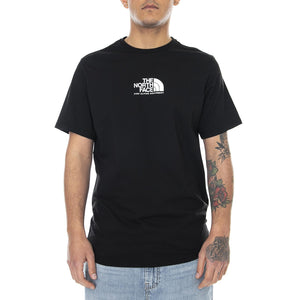 Mens Fine Alp T-Shirt - Tnf Black - Maglietta Girocollo Uomo Nera NF0A4SZUJK31  THE NORTH FACE 
