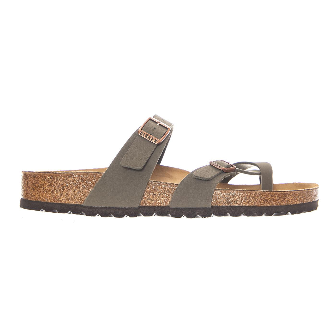 Mayari Birkibuc Regular Fit Stone - Sandali Uomo / Donna Grigi 071071 STN BIRKENSTOCK 