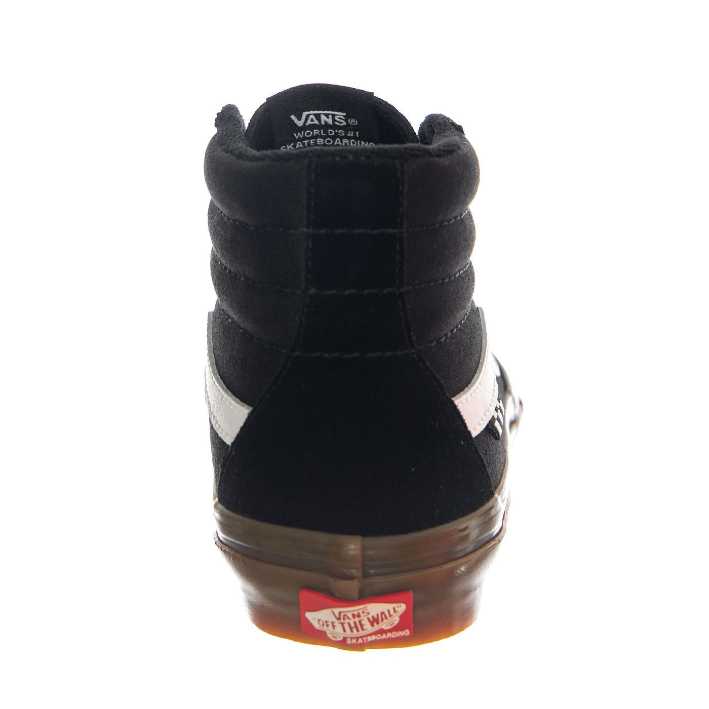 Skate SK8-HI Black Shoes - Scarpe Stringate Collo Alto Uomo Nere VN0A5FCC B9M1 VANS 