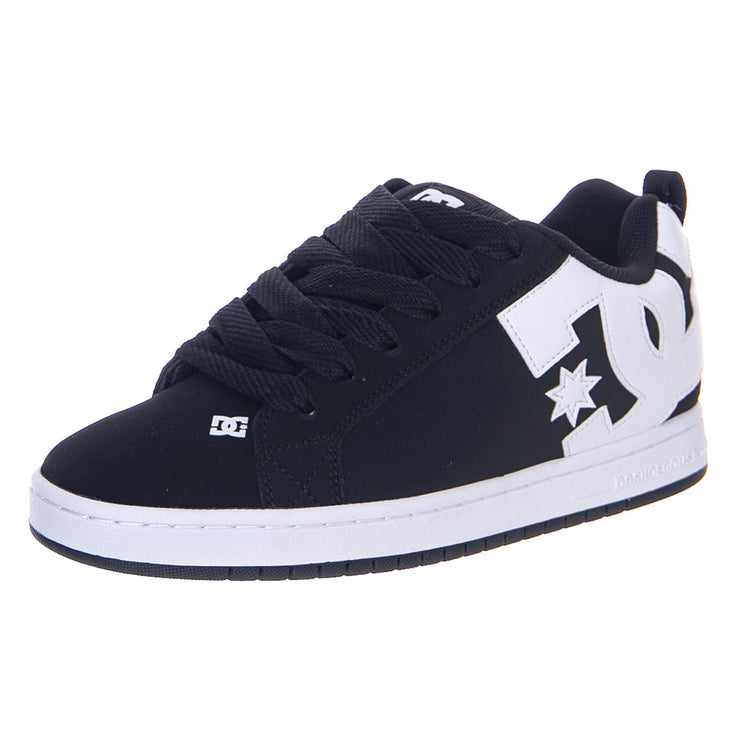 Court Graffik Shoes Black - Scarpe Stringate Profilo Basso Uomo Nere 300529-001  DC 