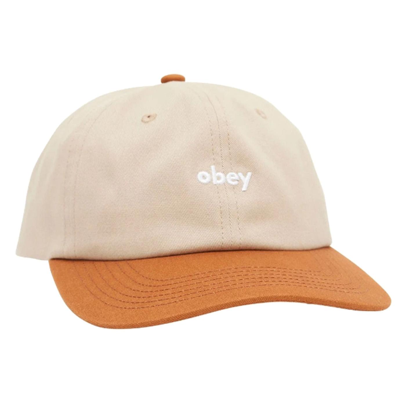 Obey Benny 6 Panel Snapback Light Khaki Multi - Cappellino con Visiera Multicolore 100580342-LTK  OBEY 