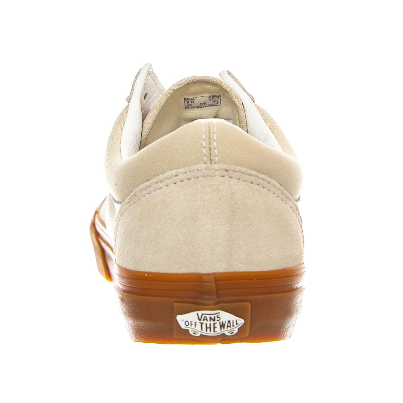 UA Old Skool OATMEAL/GUM - Scarpe Stringate Uomo Beige VN000D3H 2LH1 VANS 