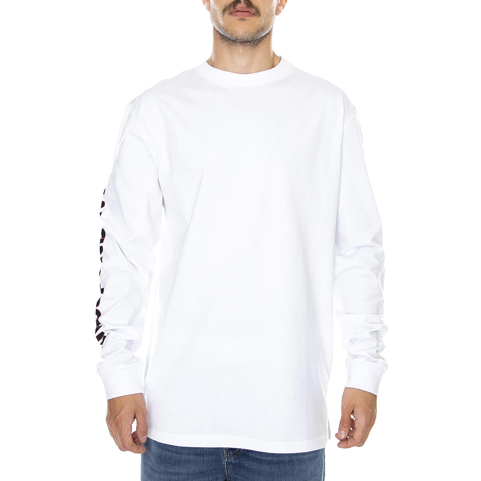  Bar Cross L/S Tee White  INDEPENDENT 