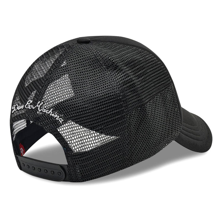 Baylands Trucker Black-White - Cappellino con Visiera Nero DMS07875  DEUS EX MACHINA 