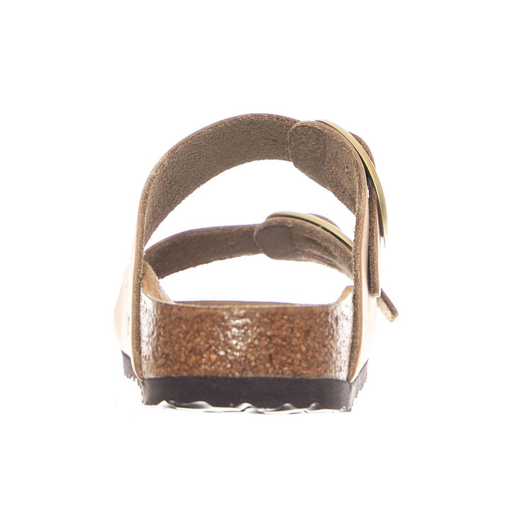 Arizona Big Buckle Nubuck Leather Narrow Fit Sandcastle - Sandali Donna Beige 1024064 SDL BIRKENSTOCK 