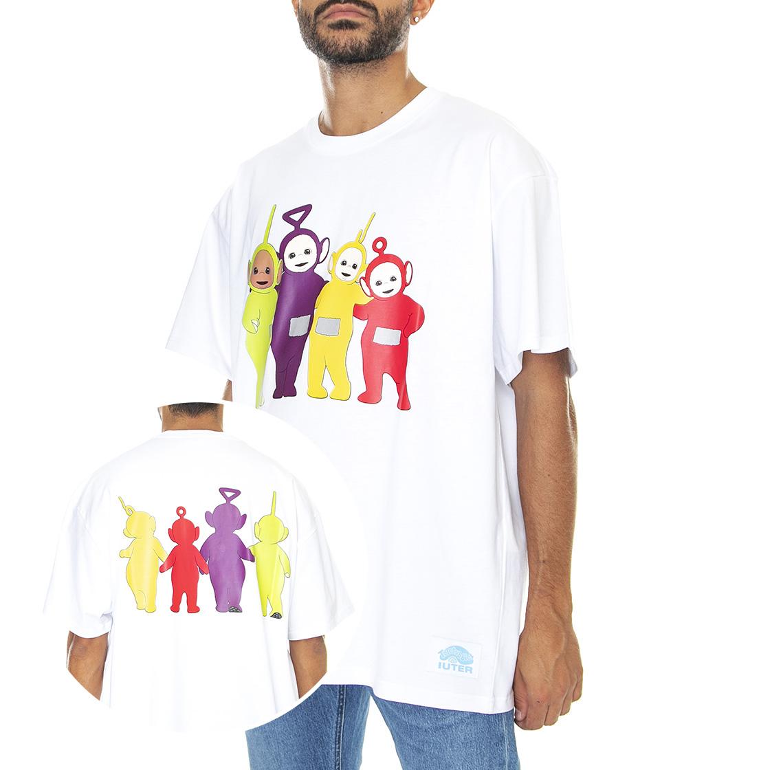 Teletubbies Tee White - Maglietta Girocollo Uomo Bianca 22WITS45-WHITE  IUTER 
