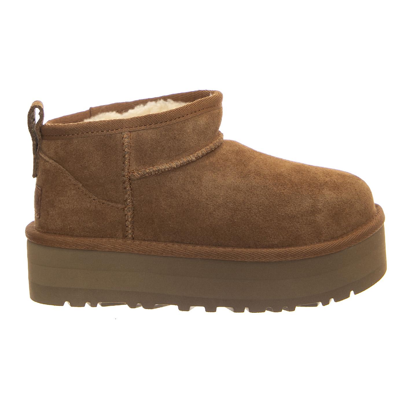 UGG Classic Ultra Mini Platform Chestnut - Stivali Bambino Marroni 1157791K CHE UGG 