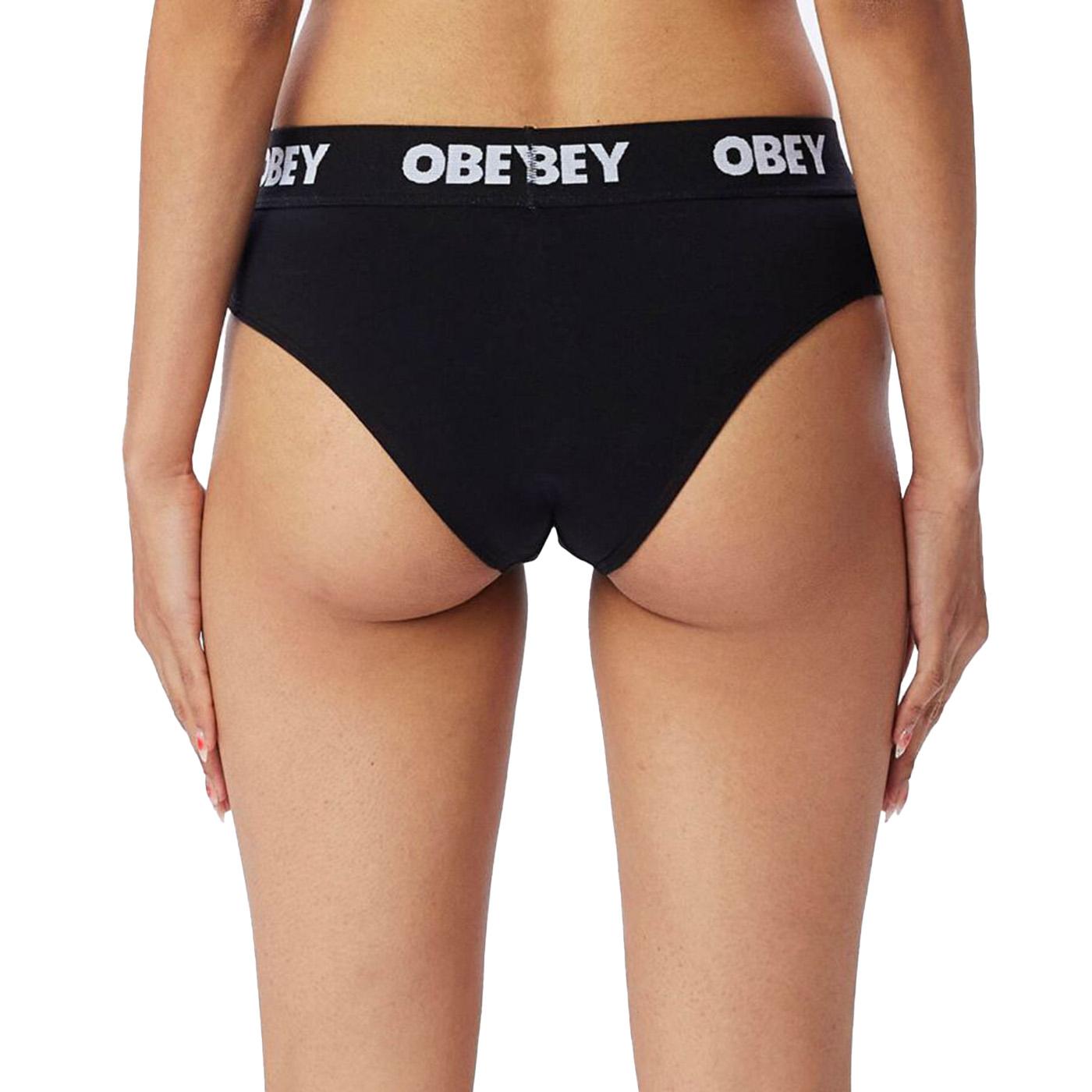 Obey Cheeky Black - Slip Donna Neri 200090000-BLK  OBEY 