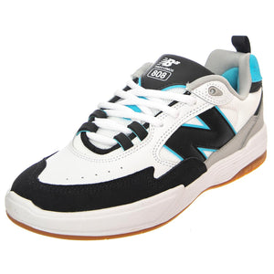 Numeric Skateboarding White / Black - Scarpe Stringate Profilo Basso Uomo Bianche NM808BYS  NEW BALANCE 