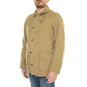 Ashby Casual Stone - Giacca Uomo Marrone MCA0792-BE31-SS23  BARBOUR 