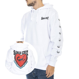  Sacred Heart Hood White  SANTA CRUZ 