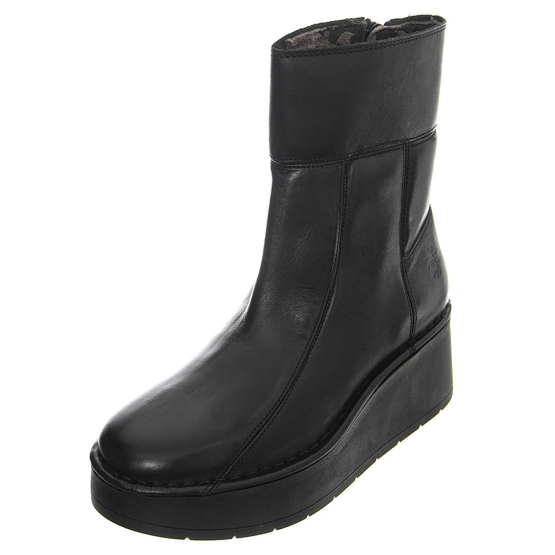 Hi-Fly Line Arkansas Black - Stivali Donna Neri P701248000  FLY LONDON 