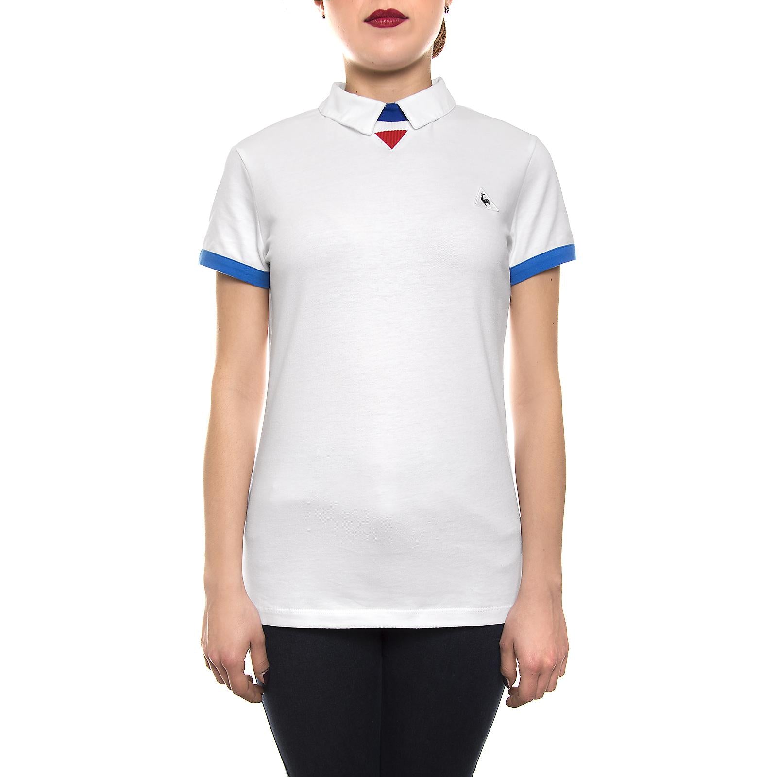 TRI LF Polo SS W optical white 1710950  LE COQ SPORTIF 