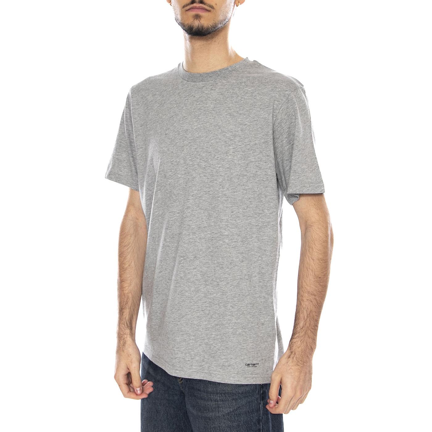 Standard Crew Neck Maglietta -- Maglietta Uomo Grey Heather Grigia I029370.14FXX . CARHARTT WIP 