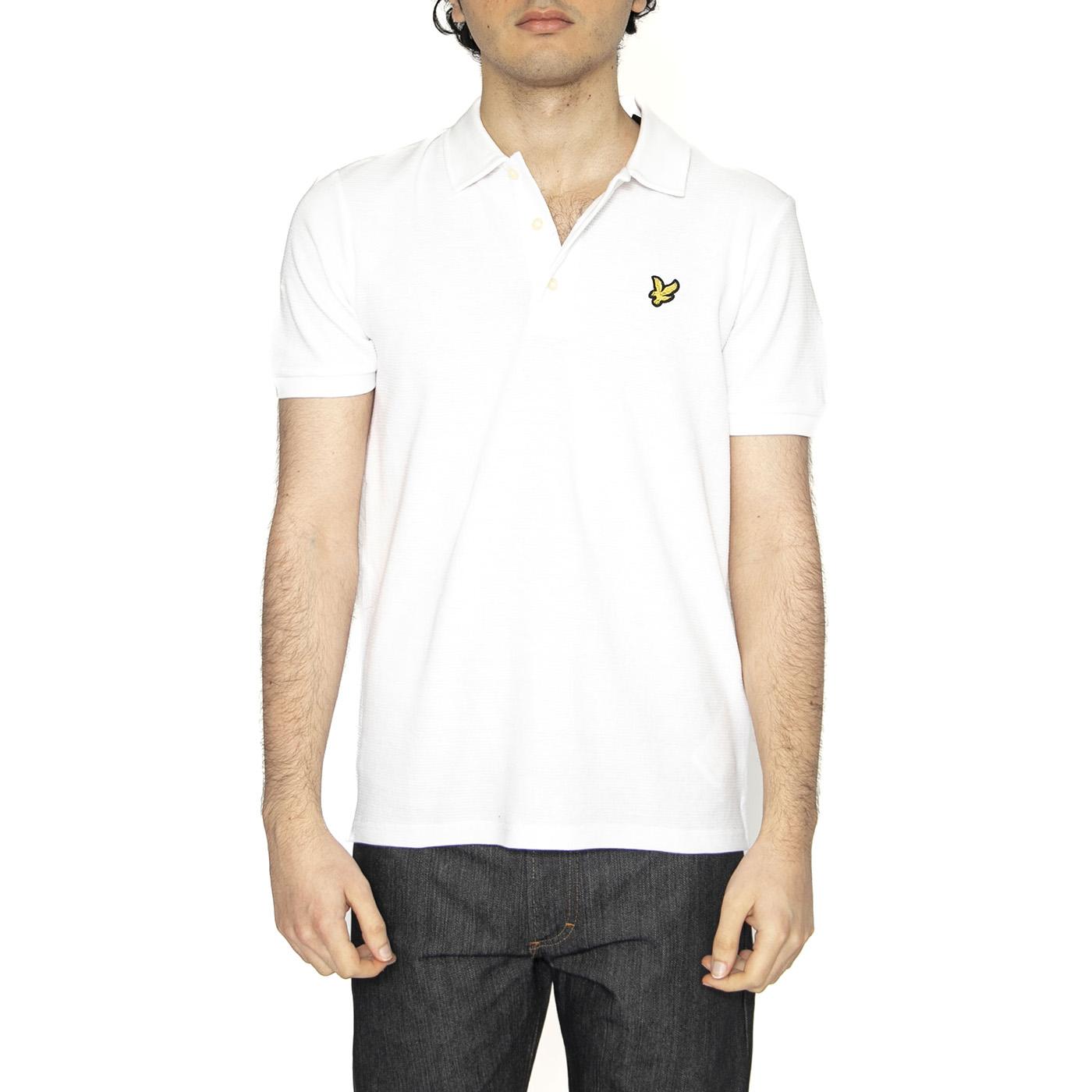 Milano Polo Shirt White - Polo Uomo Bianca SP2003V-626  LYLE & SCOTT 