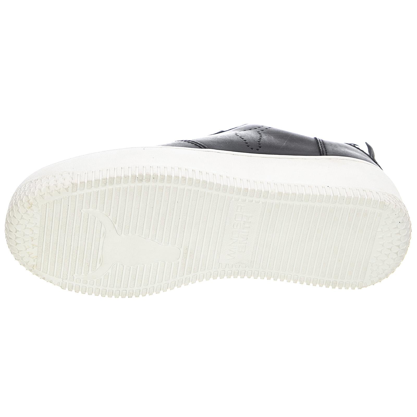 Racerr Shoes - Black / White - Scarpe Stringate Profilo Basso Donna Nere 215431_9  WINDSOR SMITH 