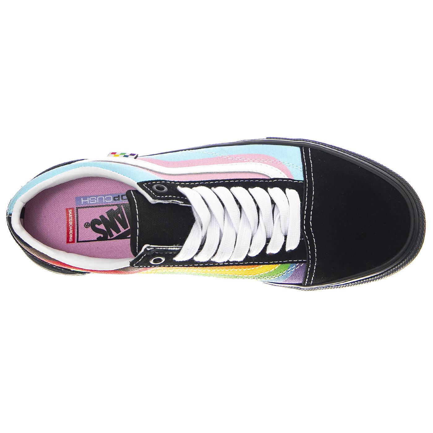 MN Skate Old Skool Pride Multi - Scarpe Stringate Profilo Basso Uomo Multicolore VN0A5FCBBMB1  VANS 