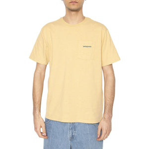 M's Boardshort Logo Pocket Responsibili-Tee BWX - Maglietta Girocollo Uomo Arancione 37655-BWX  PATAGONIA 