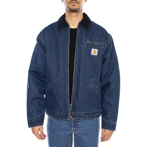 OG Detroit Jacket - Blue / Dark Navy, Stone washed I035878.45306  CARHARTT WIP 