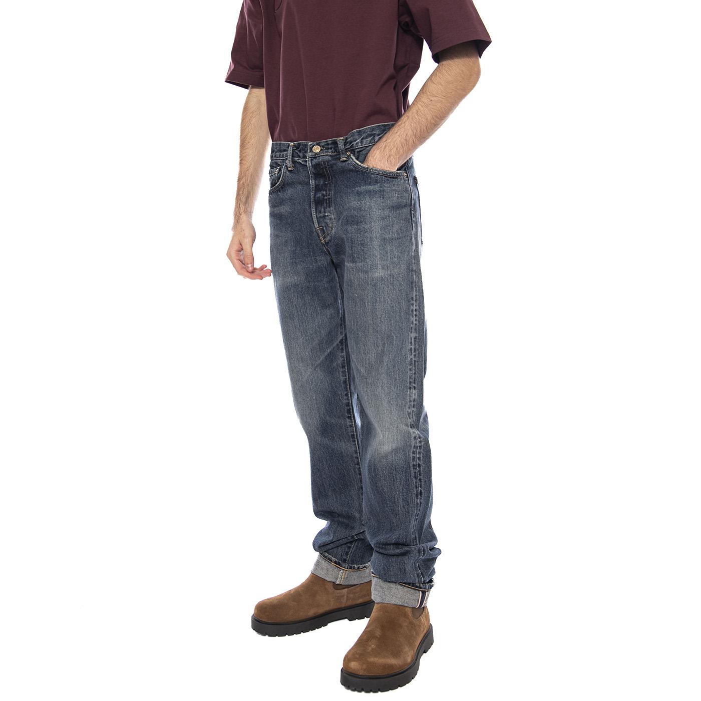 Regular Straight Japan Mid Dark Used -- Jeans Uomo Blu I034254.01.6B.34 01.6B EDWIN 