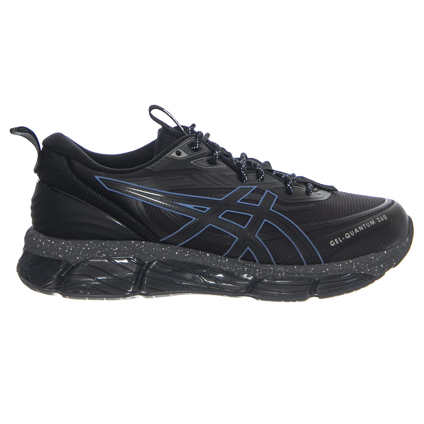 GEL-QUANTUM 360 VIII Utility Black / Asics Blue - Scarpe Stringate Uomo Nere 1203A471-003 . ASICS 
