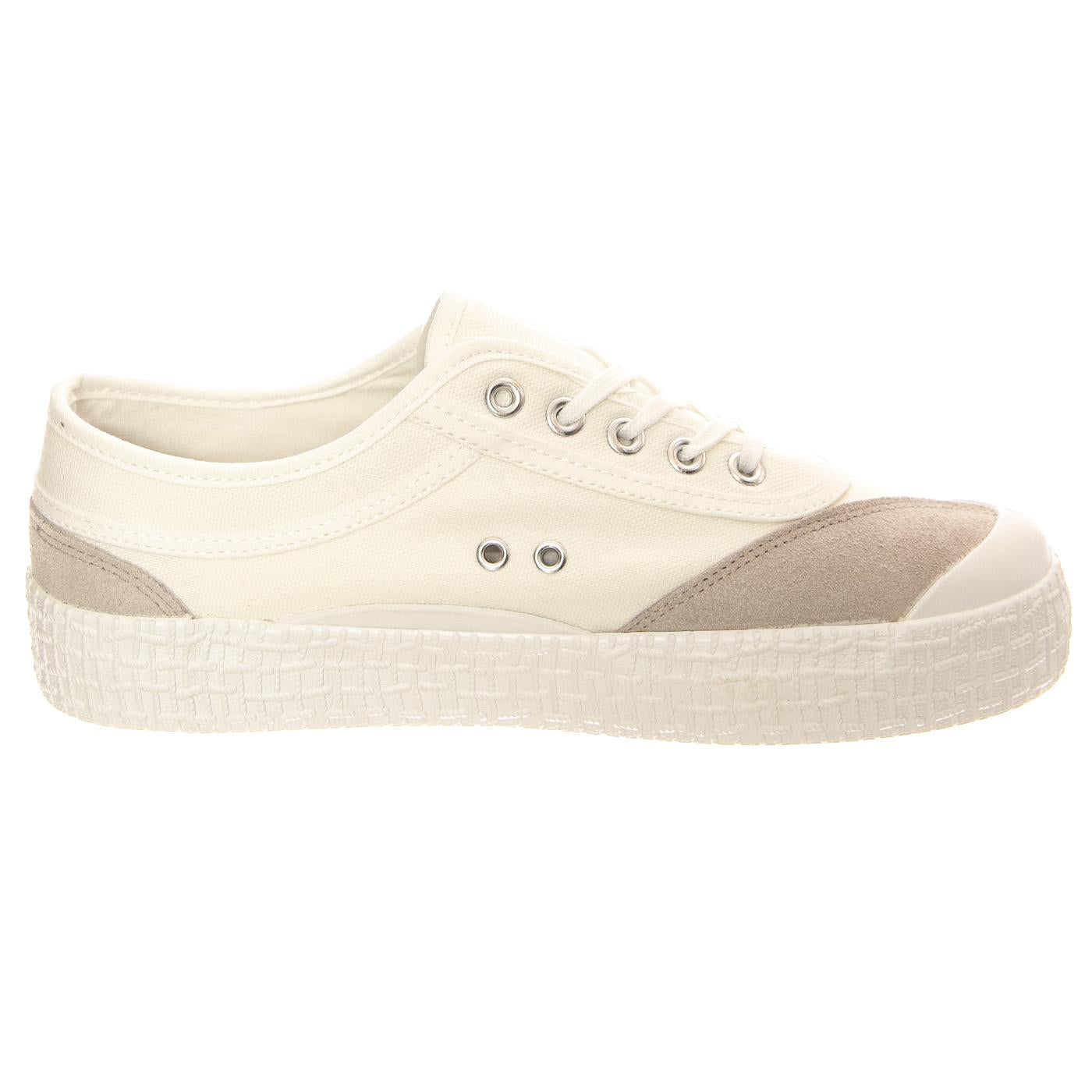 Retro 3.0 White - Scarpe Stringate Profilo Basso Donna Bianche KWS232428-1002  KAWASAKI 