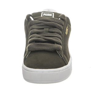 Suede XL Green Shoes - Scarpe Stringate Profilo Basso Uomo Verdi 395205-13  PUMA 