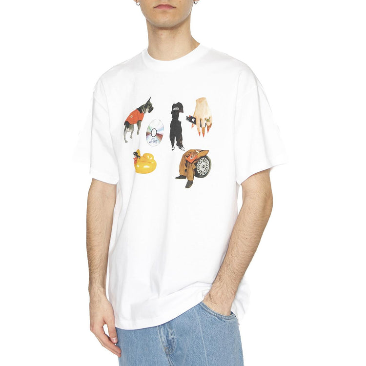 S/S Jacob Rochester T-Shirt White - Maglietta Girocollo Uomo Bianca I034780.02XX  CARHARTT WIP 