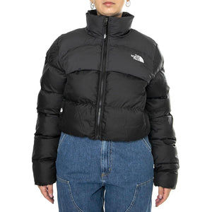 W Cropped Saikuru TNF Black / Asphalt Grey - Giacca Donna Nera NF0A89JCKT01  THE NORTH FACE 