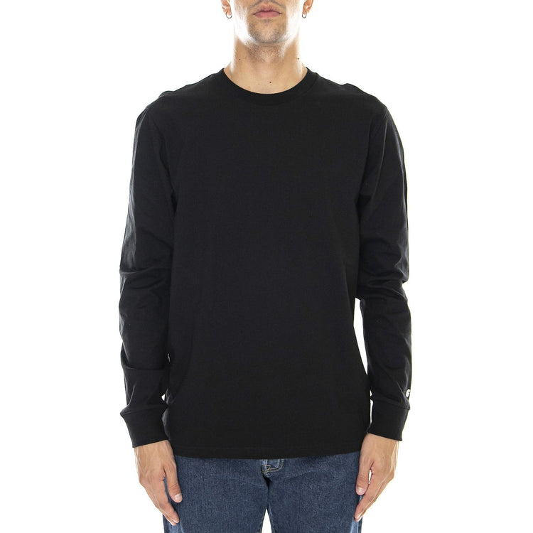 Base - Maglietta Girocollo Maniche Lunghe Uomo Nera I026265.0D2.XX.03 . CARHARTT WIP 