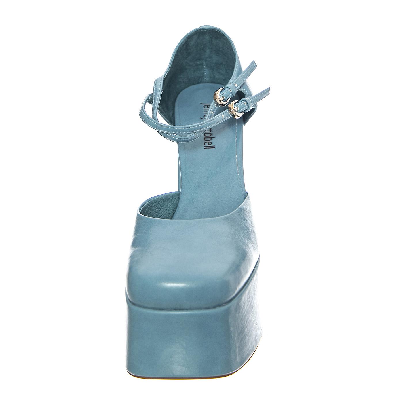 W' Leila Blue Patent - Scarpe Donna Blu JCSR726PG-19-004-BLU  JEFFREY CAMPBELL 