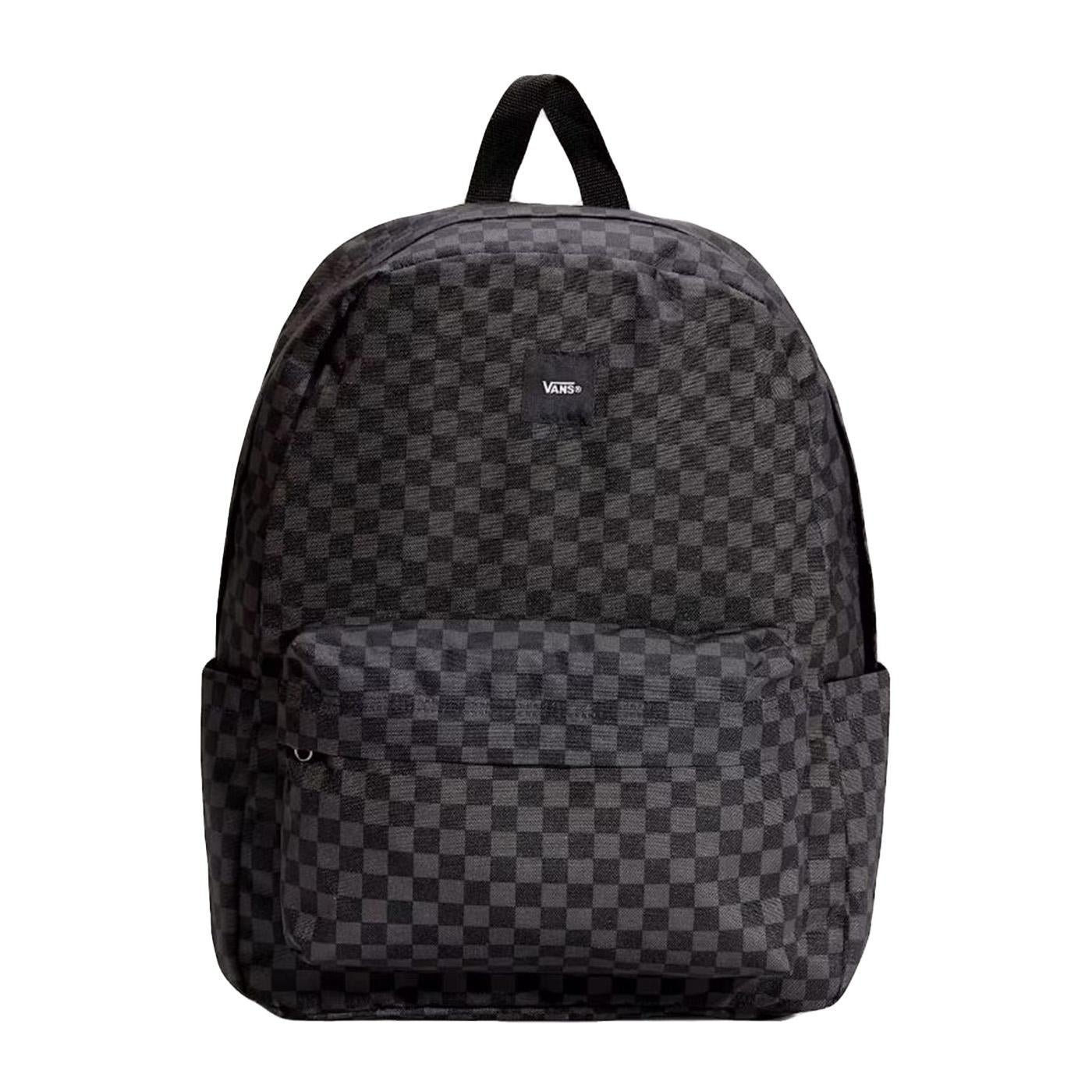 Old Skool Check Backpack Black / Charcoal - Zaino Nero / Grigio VN000H4X BA51 VANS 