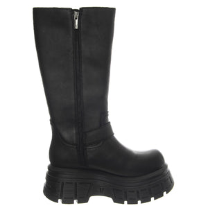 Smack Black Rock Leather - Stivali Donna Neri WSSSMACK-BLK  WINDSOR SMITH 